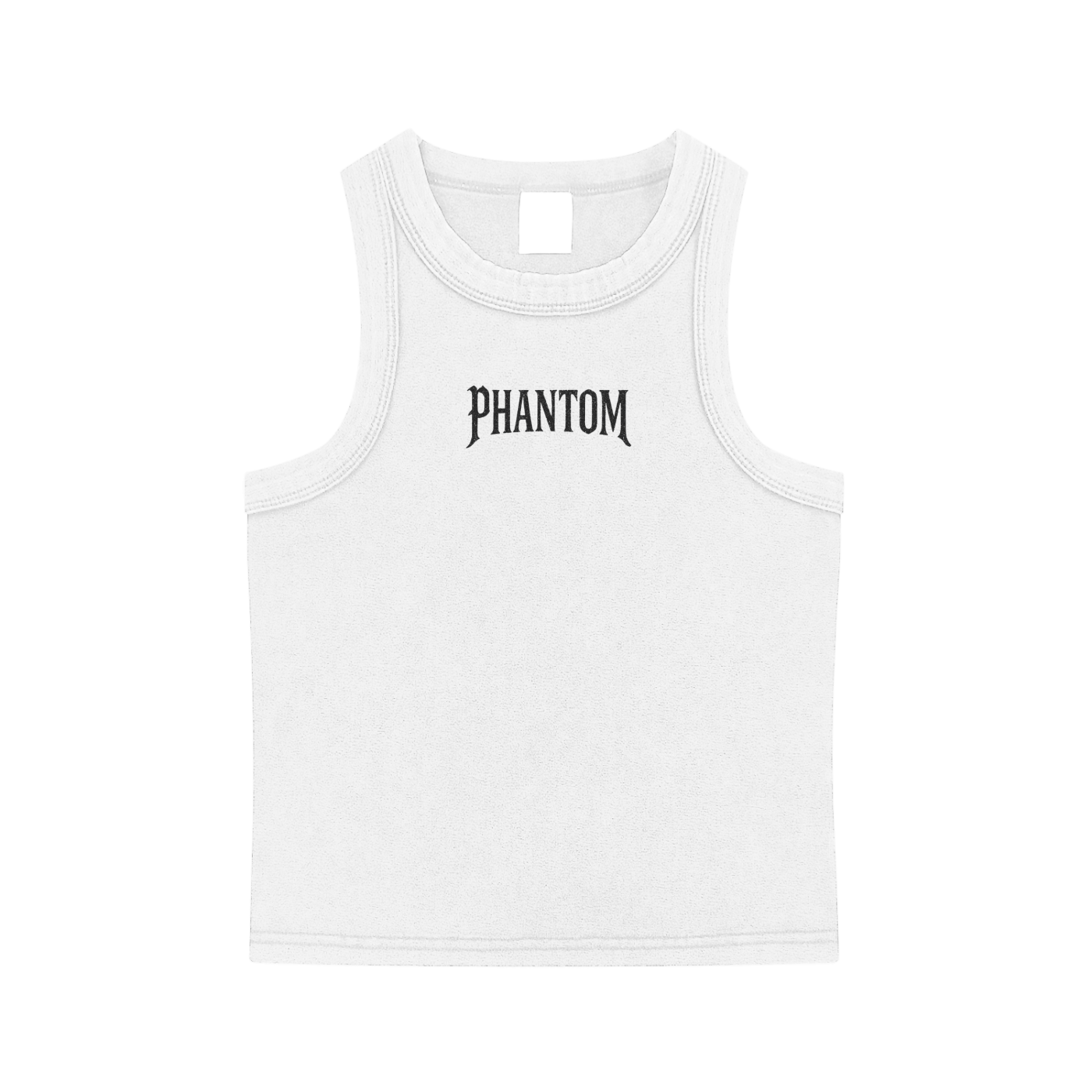 Snow Washed Tank Top - White