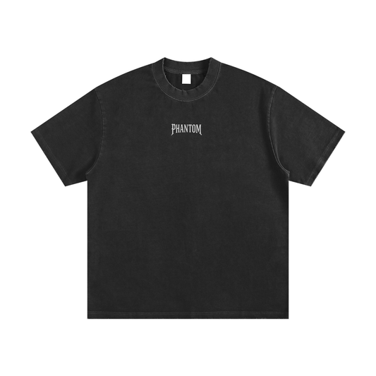Heavyweight Vintage Washed Frayed T-Shirt