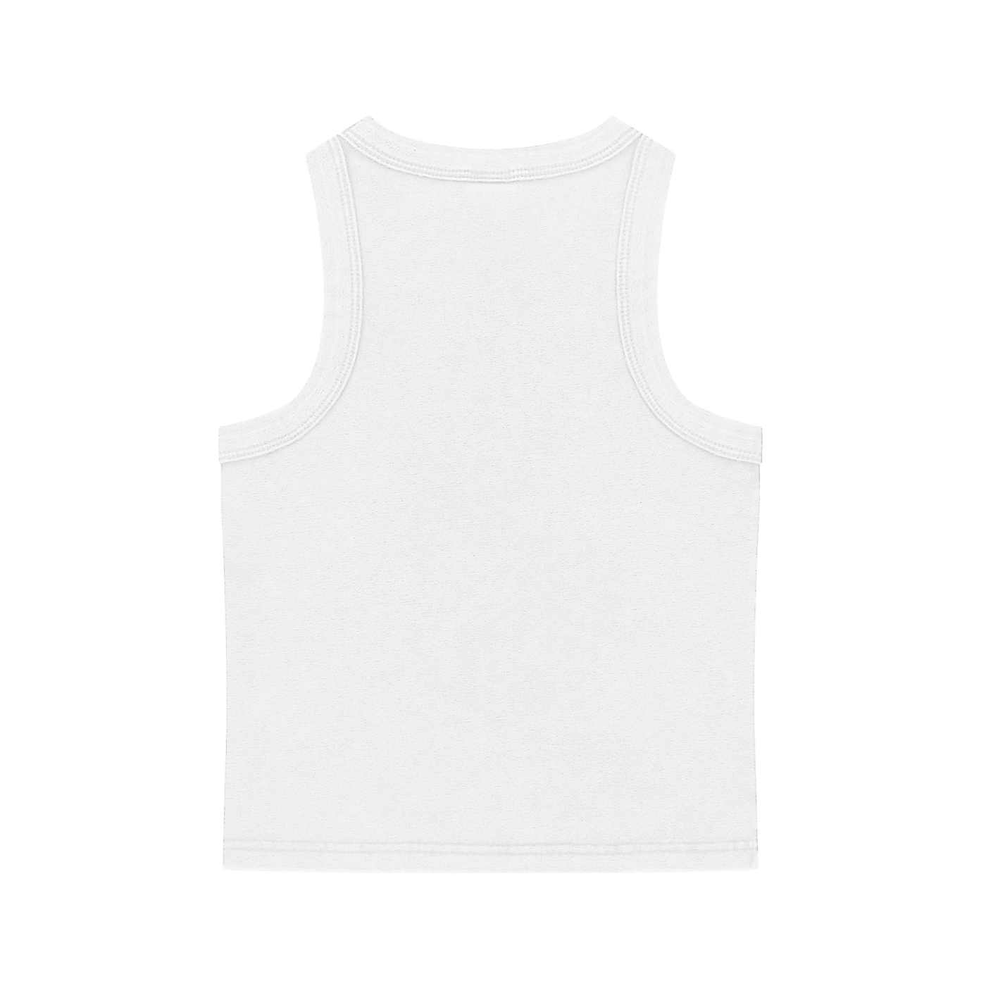 Snow Washed Tank Top - White